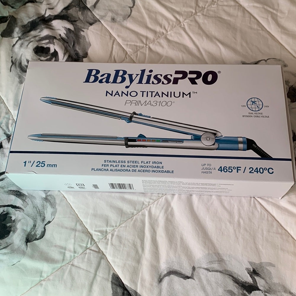 BaBylissPRO Nano Titanium Prima 1.25 inchStyling Iron